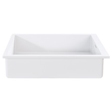 Cdesign 560mm Matte White Undermount Basin with Overflow